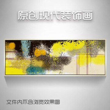 抽象油画