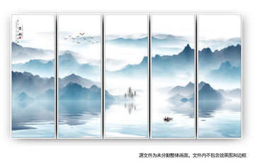 新中式水墨裝飾畫