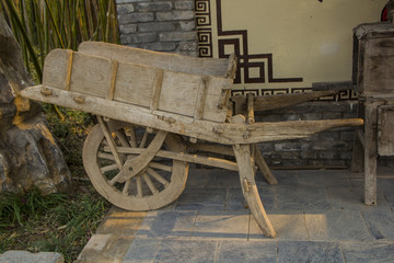 木轮车
