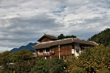 都江堰城市风景