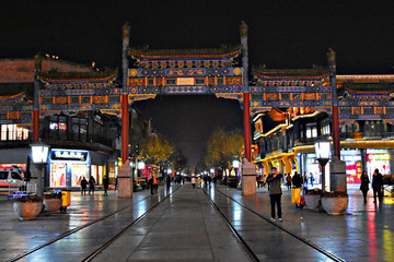 北京前门正阳门牌坊