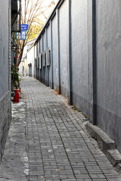 北京胡同场景