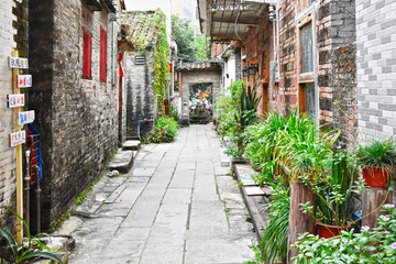 小洲村街景