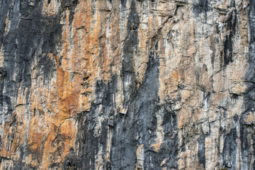 石灰岩石壁