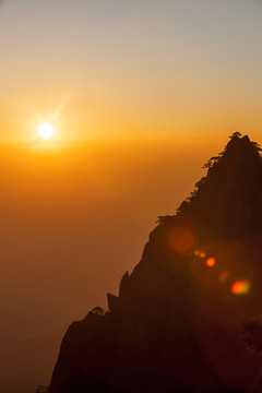 黄山日出