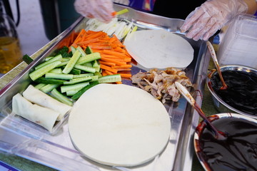 老北京鸡肉卷