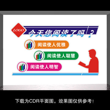 閱覽室文化墻