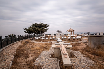 太原板寺山圣母堂玫瑰经园