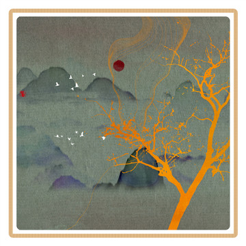 水墨山水