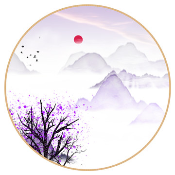 潑墨寫意抽象畫