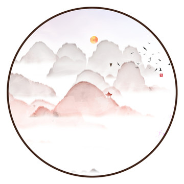 潑墨寫意抽象畫