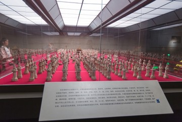 山东博物馆明代鲁王朱檀墓仪仗俑