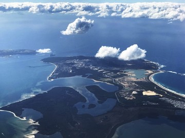 澳洲海岸线航拍