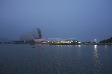 珠海海边夜景