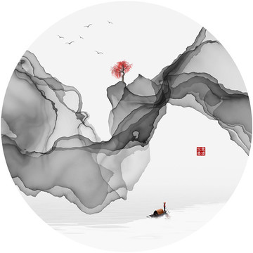 國(guó)畫山水