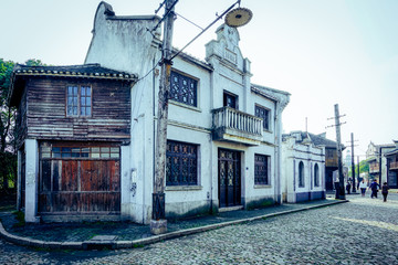 民国建筑街景