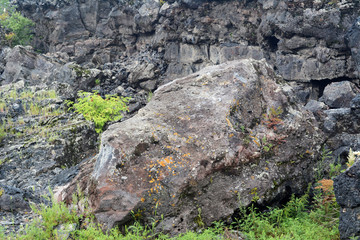 五大连池火山石海