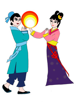 原創(chuàng)傳說故事插畫