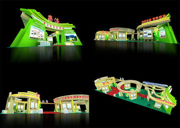 政府展3D模型