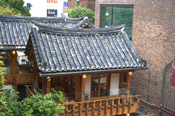 首尔仁寺洞三吉市场韩屋餐厅