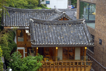 首尔仁寺洞三吉市场韩屋餐厅