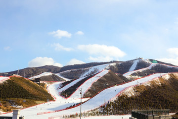 张家口崇礼滑雪场