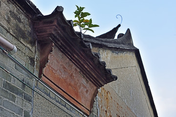 岭南建筑装饰（古代屋檐）