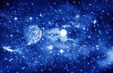 藍色星空