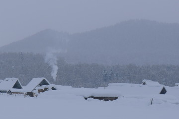 下雪了