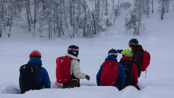 野雪探险