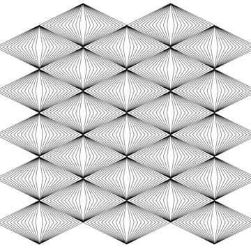 黑白連續(xù)圖案矢量圖2
