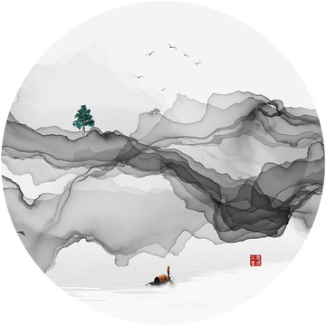水墨山水