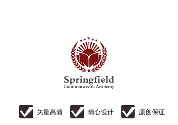 学校logo