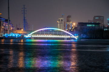 通惠河畔夜景