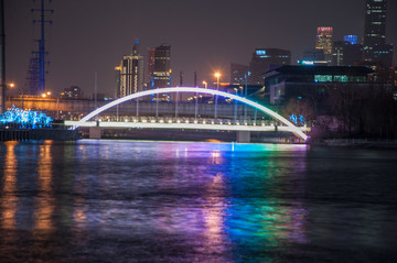 通惠河畔夜景