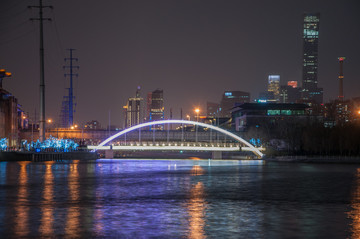 通惠河畔夜景