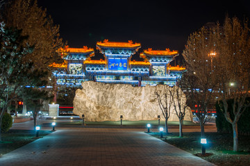 通惠河畔夜景