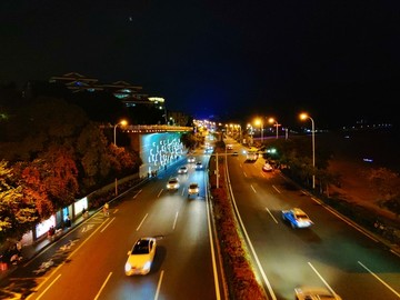 厦门白城海滩环岛路