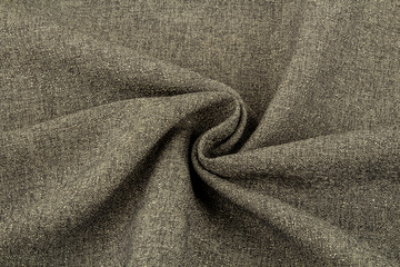 褐色粗布质地化纤纯色窗帘布背景