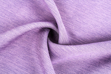 淡紫色亚麻质地窗帘布背景