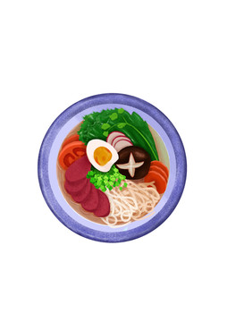 美食插畫