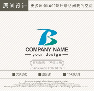 BP字母PB字母logo