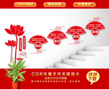 家風(fēng)家訓(xùn)樓道文化