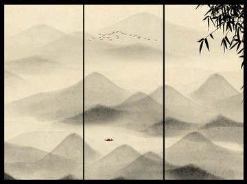 國畫山水