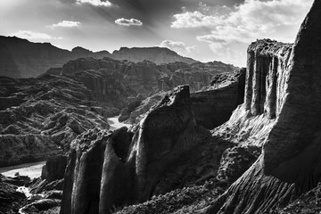 黑白风景