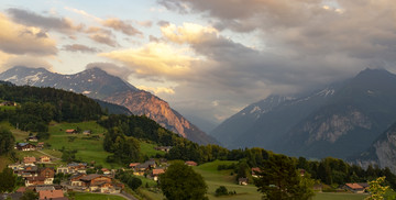 瑞士山脉
