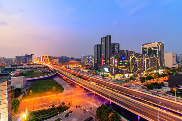 成都凯德天府夜景