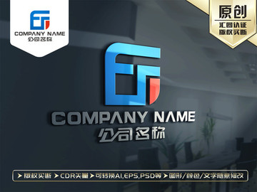 GF字母标志GF字母LOGO