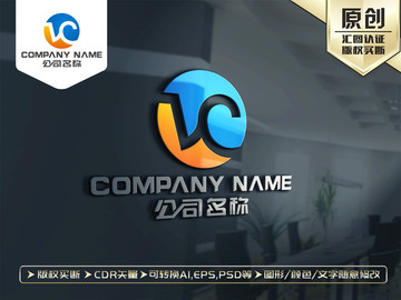 WC字母标志WC字母LOGO