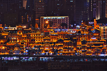 重庆洪崖洞夜景